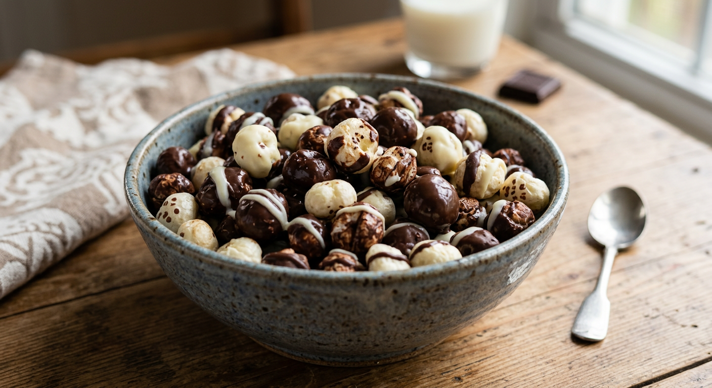 Double Choco Makhana - 80 gm